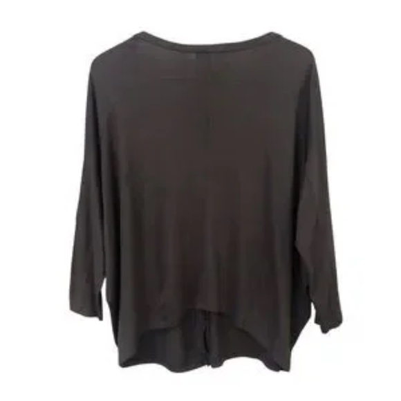 Groceries Apparel | Organic Cotton Hemp Button Up Oversized Slouchy Cardigan Top - Picture 8 of 13